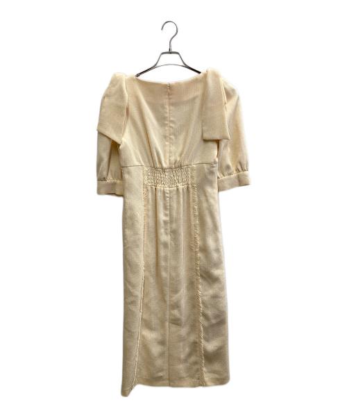 Noela（ノエラ）Noela (ノエラ) ツイードワンピース イエロー サイズ:S 未使用品の古着・服飾アイテム