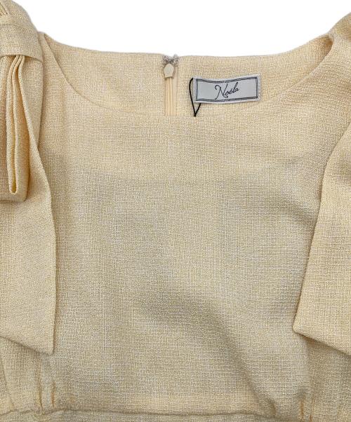 Noela（ノエラ）Noela (ノエラ) ツイードワンピース イエロー サイズ:S 未使用品の古着・服飾アイテム