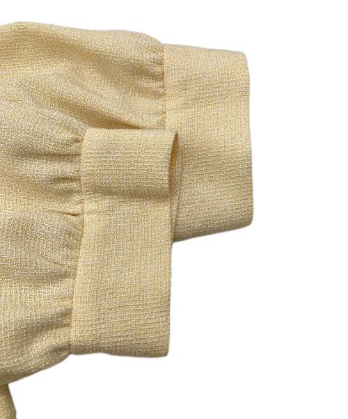 Noela（ノエラ）Noela (ノエラ) ツイードワンピース イエロー サイズ:S 未使用品の古着・服飾アイテム