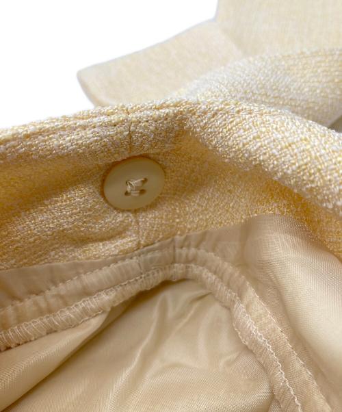 Noela（ノエラ）Noela (ノエラ) ツイードワンピース イエロー サイズ:S 未使用品の古着・服飾アイテム