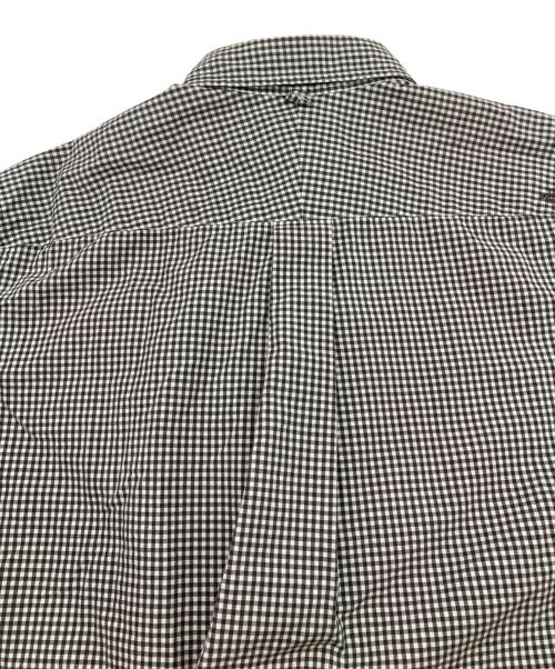 THE NORTHFACE PURPLELABEL（ザ・ノースフェイス パープルレーベル）THE NORTHFACE PURPLELABEL (ザ・ノースフェイス パープルレーベル) Regular Collar Gingham Field Shirt グレー×ホワイト サイズ:Mの古着・服飾アイテム