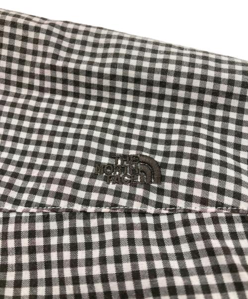 THE NORTHFACE PURPLELABEL（ザ・ノースフェイス パープルレーベル）THE NORTHFACE PURPLELABEL (ザ・ノースフェイス パープルレーベル) Regular Collar Gingham Field Shirt グレー×ホワイト サイズ:Mの古着・服飾アイテム
