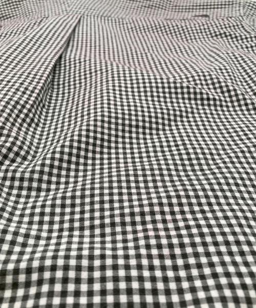 THE NORTHFACE PURPLELABEL（ザ・ノースフェイス パープルレーベル）THE NORTHFACE PURPLELABEL (ザ・ノースフェイス パープルレーベル) Regular Collar Gingham Field Shirt グレー×ホワイト サイズ:Mの古着・服飾アイテム