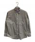 THE NORTHFACE PURPLELABEL（ザ・ノースフェイス パープルレーベル）の古着「Regular Collar Gingham Field Shirt」｜グレー×ホワイト