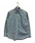 THE NORTHFACE PURPLELABEL（ザ・ノースフェイス パープルレーベル）の古着「Regular Collar Gingham Field Shirt」｜グリーン