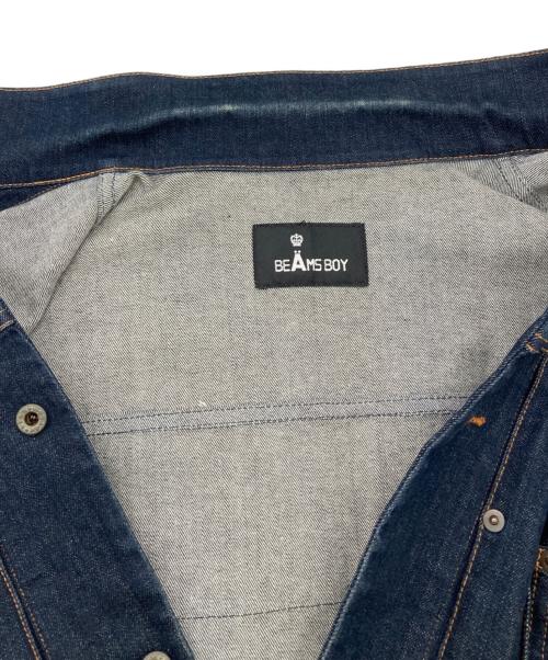 BEAMS BOY（ビームスボーイ）BEAMS BOY (ビームスボーイ) A (エイス) フリルデニムジャケット インディゴ サイズ:FREEの古着・服飾アイテム