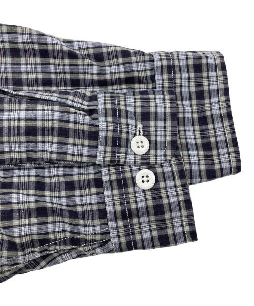 THE NORTHFACE PURPLELABEL（ザ・ノースフェイス パープルレーベル）THE NORTHFACE PURPLELABEL (ザ・ノースフェイス パープルレーベル) Button Down Plaid Field Shirt Dress Black Watch グレー サイズ:WMの古着・服飾アイテム