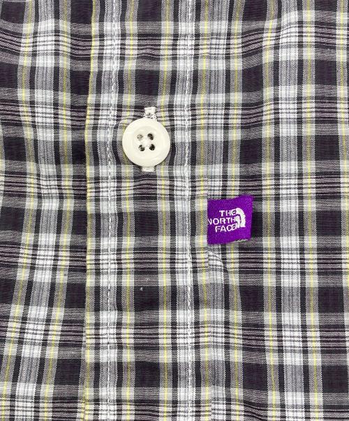 THE NORTHFACE PURPLELABEL（ザ・ノースフェイス パープルレーベル）THE NORTHFACE PURPLELABEL (ザ・ノースフェイス パープルレーベル) Button Down Plaid Field Shirt Dress Black Watch グレー サイズ:WMの古着・服飾アイテム