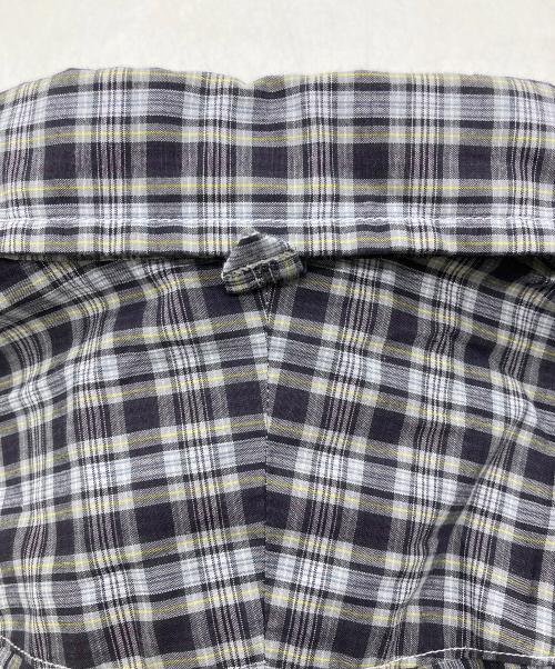 THE NORTHFACE PURPLELABEL（ザ・ノースフェイス パープルレーベル）THE NORTHFACE PURPLELABEL (ザ・ノースフェイス パープルレーベル) Button Down Plaid Field Shirt Dress Black Watch グレー サイズ:WMの古着・服飾アイテム