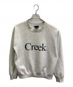 Creekクリーク）の古着「Angler's Device Sweat」｜グレー