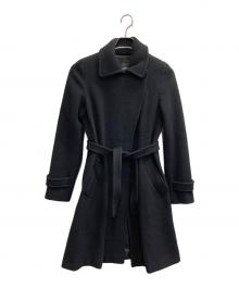 Max Mara WEEK END LINE（マックスマーラ ウイークエンドライン）の古着「ウール混チェスターコート」｜ブラック