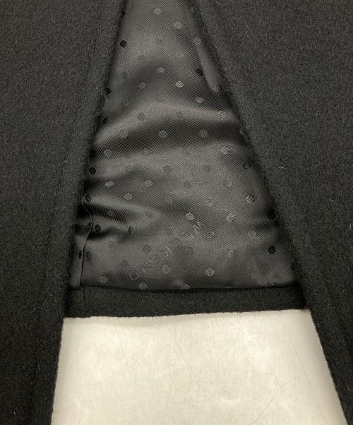 Max Mara WEEK END LINE（マックスマーラ ウイークエンドライン）MAX MARA WEEK END LINE (マックスマーラ ウイークエンドライン) ウール混チェスターコート ブラック サイズ:40の古着・服飾アイテム