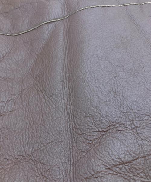 THIRD MAGAZINE（サードマガジン）THIRD MAGAZINE (サードマガジン) ムートンベスト ブラウン サイズ:9の古着・服飾アイテム