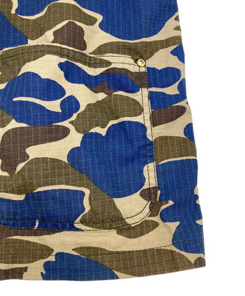 CarHartt（カーハート）CarHartt (カーハート) Metro Blue Michigan Coat ネイビー×ブラウン サイズ:Mの古着・服飾アイテム