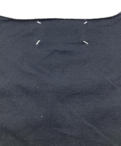 Maison Margiela（メゾンマルジェラ）Maison Margiela (メゾンマルジェラ) ボーダーTシャツ ブラック×ホワイト サイズ:54の古着・服飾アイテム