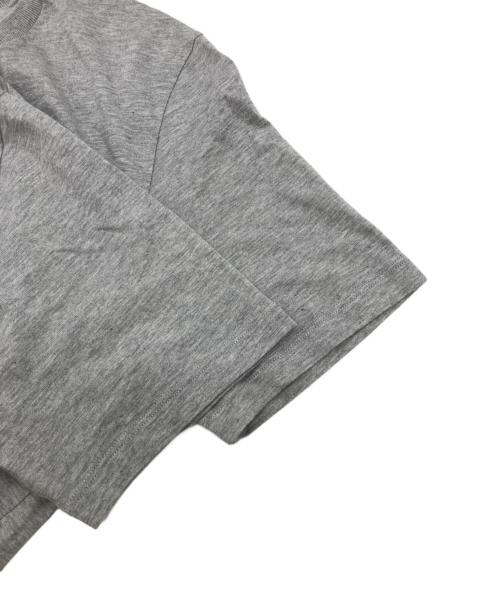 ALEXANDER McQUEEN（アレキサンダーマックイーン）ALEXANDER McQUEEN (アレキサンダーマックイーン) フラワースカルTシャツ グレー サイズ:Mの古着・服飾アイテム