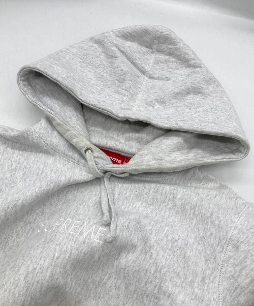 SUPREME（シュプリーム）Supreme (シュプリーム) 15ＡＷ Tonal Embroidered Hooded Sweatshirt グレー サイズ:Mの古着・服飾アイテム