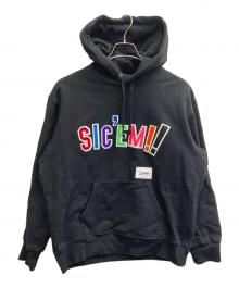 SUPREME×WTAPS（シュプリーム×ダブルタップス）の古着「FW21 Sic'em! Hooded Sweatshirt」｜ブラック