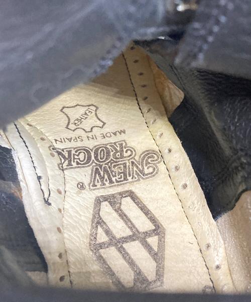 NEW ROCK（ニューロック）NEW ROCK (ニューロック) REACTOR チェーンロングブーツ ブラック サイズ:41の古着・服飾アイテム