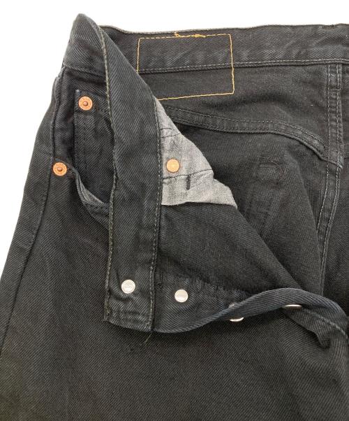 LEVI'S（リーバイス）LEVI'S (リーバイス) 501 ブラックデニムパンツ ブラック サイズ:33/32の古着・服飾アイテム