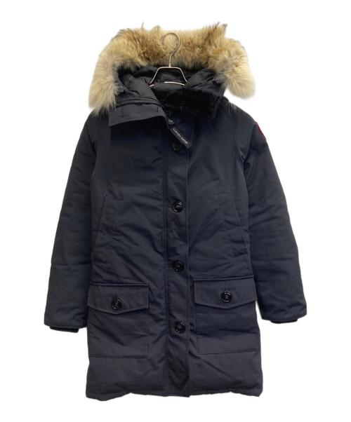 CANADA GOOSE（カナダグース）CANADA GOOSE (カナダグース) BRONTE PARKA ネイビー サイズ:Sの古着・服飾アイテム
