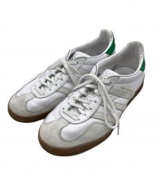 adidas×KITH（アディダス×キス）の古着「Gazelle Indoor "White/Green"」｜ホワイト×グリーン