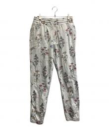 KITH（キス）の古着「ボタニカルフローラル柄 スウェットパンツ」｜グレー