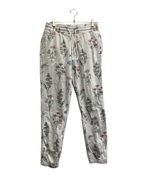 KITH（キス）KITH (キス) ボタニカルフローラル柄 スウェットパンツ グレー サイズ:Sの古着・服飾アイテム