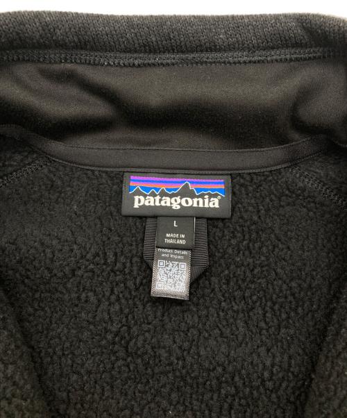 Patagonia（パタゴニア）Patagonia (パタゴニア) 25年製 ベター・セーター・ジャケット ブラック サイズ:Lの古着・服飾アイテム