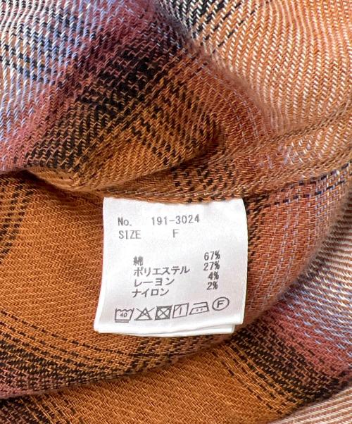 big mac（ビッグマック）BIG MAC (ビッグマック) セットアップ オンブレチェックシャツ ブラウン サイズ:Mの古着・服飾アイテム