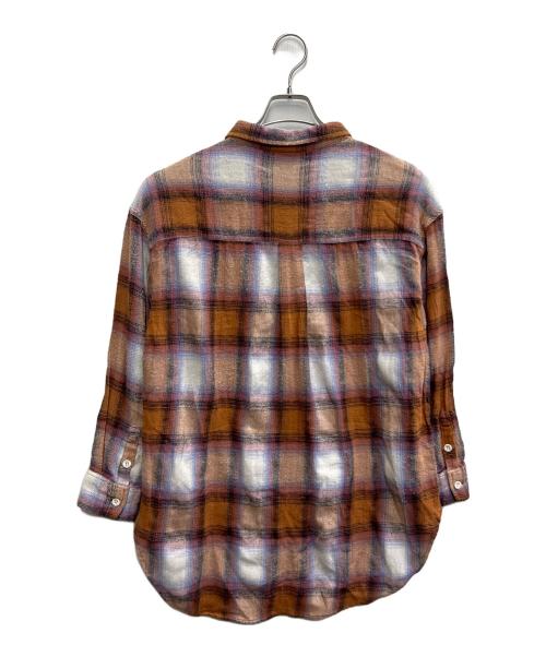 big mac（ビッグマック）BIG MAC (ビッグマック) セットアップ オンブレチェックシャツ ブラウン サイズ:Mの古着・服飾アイテム