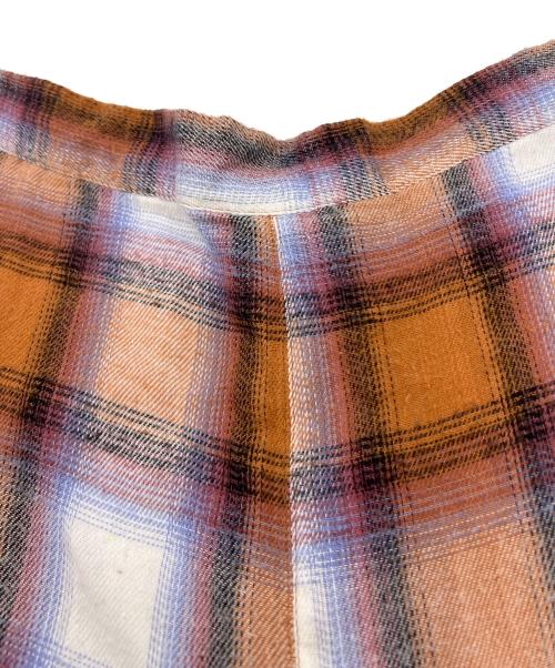 big mac（ビッグマック）BIG MAC (ビッグマック) セットアップ オンブレチェックシャツ ブラウン サイズ:Mの古着・服飾アイテム