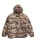WIND AND SEA (ウィンダンシー) TAION (タイオン) 25FW CAMO HOODED DOWN グリーン×ブラウン サイズ:L：19000円