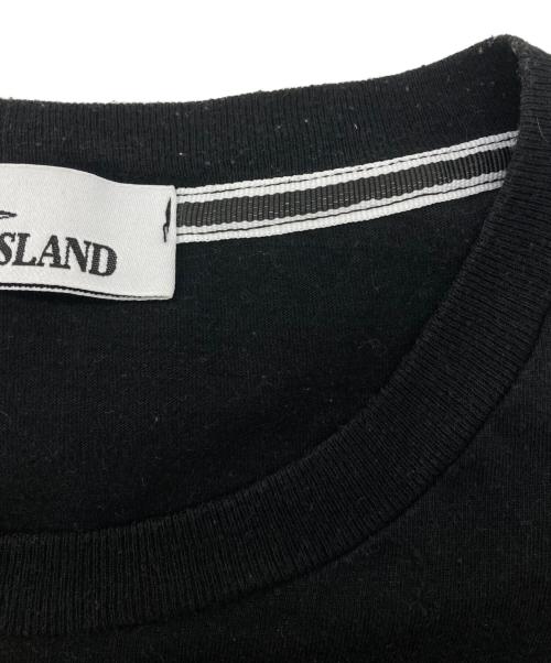 STONE ISLAND（ストーンアイランド）STONE ISLAND (ストーンアイランド) COMPASS T SHIRT ブラック サイズ:XLの古着・服飾アイテム