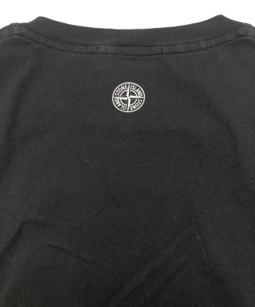 STONE ISLAND（ストーンアイランド）STONE ISLAND (ストーンアイランド) COMPASS T SHIRT ブラック サイズ:XLの古着・服飾アイテム