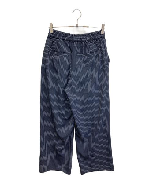 JOURNAL STANDARD relume（ジャーナルスタンダード レリューム）JOURNAL STANDARD relume (ジャーナルスタンダード レリューム) ヒールカット ルーズ ライトスラックス ネイビー サイズ:Mの古着・服飾アイテム