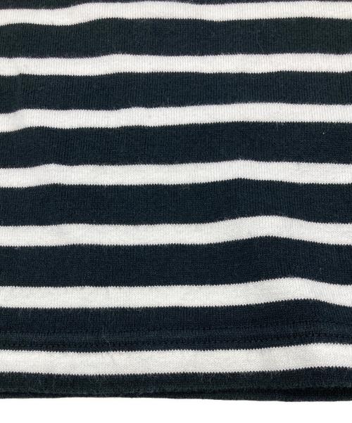 LOOPWHEELER（ループウィラー）LOOPWHEELER (ループウィラー) ボーダーカットソー ネイビー サイズ:Mの古着・服飾アイテム