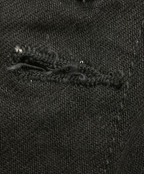 OVY（オヴィー）OVY (オヴィー) Euro Work Black Denim Jacket ブラック サイズ:Lの古着・服飾アイテム