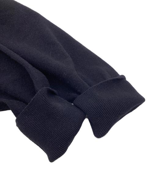 SANTI（サンティ）SANTI (サンティ) カシミヤクルーネックニット ブラック サイズ:52の古着・服飾アイテム