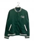 POLO RALPH LAURENポロ・ラルフローレン）の古着「Ralph's Coffee ベースボールジャケット」｜グリーン