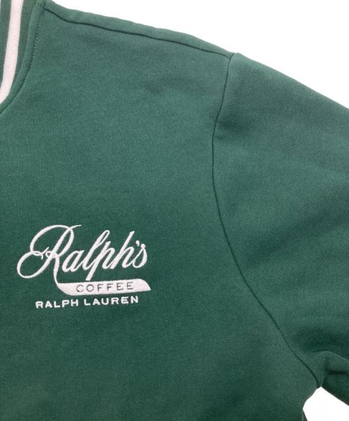 POLO RALPH LAUREN（ポロ・ラルフローレン）POLO RALPH LAUREN (ポロ・ラルフローレン) Ralph's Coffee ベースボールジャケット グリーン サイズ:Lの古着・服飾アイテム