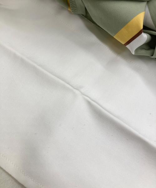 RAF SIMONS（ラフシモンズ）RAF SIMONS (ラフシモンズ) Busniess shirt with RS embroidery and label グリーン サイズ:Sの古着・服飾アイテム