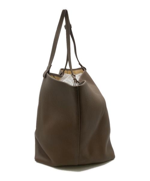 THE ROW（ザ ロウ）THE ROW (ザ ロウ) XL PARK TOTE ブラウンの古着・服飾アイテム
