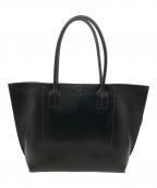 Daniel&Bobダニエル＆ボブ）の古着「レザートートバッグ」｜ブラック