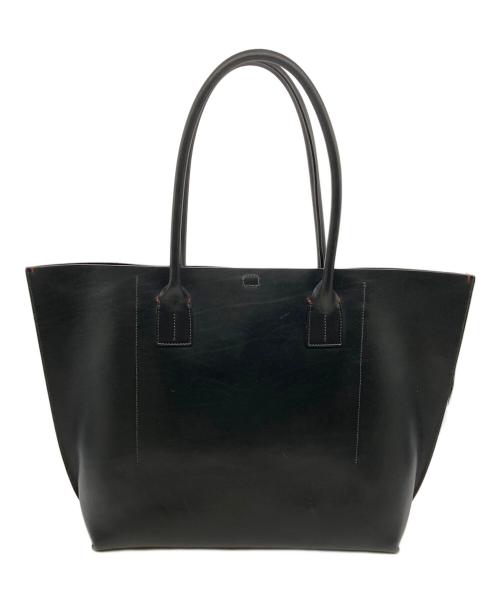 Daniel&Bob（ダニエル＆ボブ）Daniel&Bob (ダニエル＆ボブ) レザートートバッグ ブラックの古着・服飾アイテム