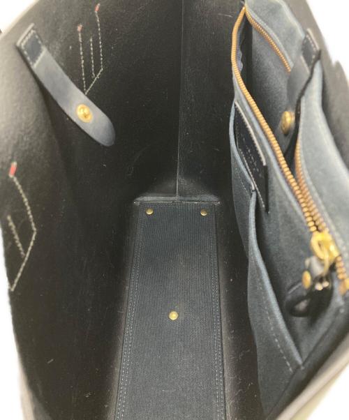 Daniel&Bob（ダニエル＆ボブ）Daniel&Bob (ダニエル＆ボブ) レザートートバッグ ブラックの古着・服飾アイテム