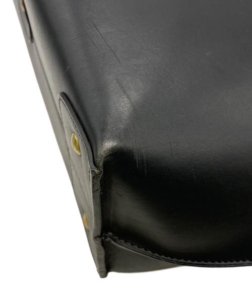 Daniel&Bob（ダニエル＆ボブ）Daniel&Bob (ダニエル＆ボブ) レザートートバッグ ブラックの古着・服飾アイテム