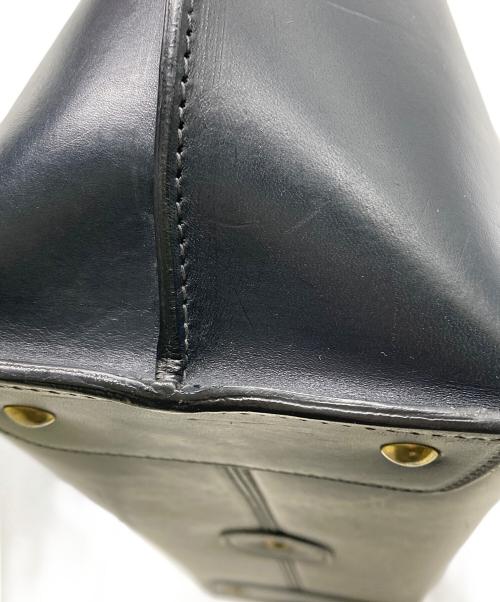 Daniel&Bob（ダニエル＆ボブ）Daniel&Bob (ダニエル＆ボブ) レザートートバッグ ブラックの古着・服飾アイテム