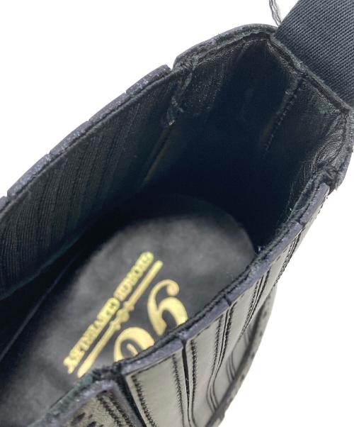 George Cleverley（ジョージクレバリ）George Cleverley (ジョージクレバリ) Fiennes レザーチェルシーブーツ ブラック サイズ:7 1/2の古着・服飾アイテム