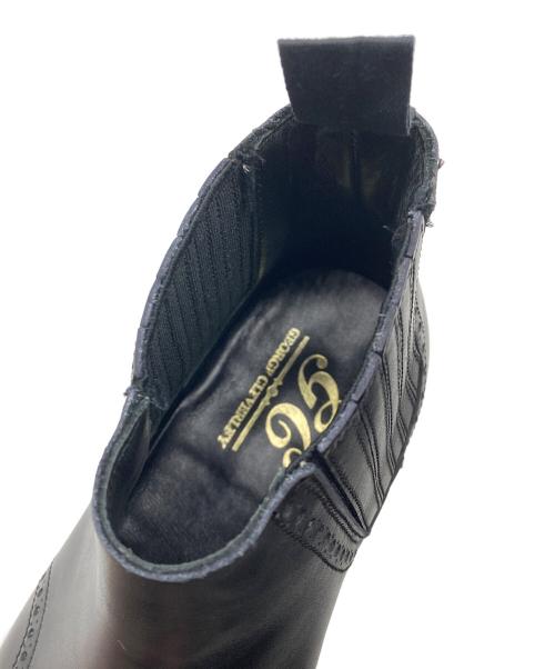 George Cleverley（ジョージクレバリ）George Cleverley (ジョージクレバリ) Fiennes レザーチェルシーブーツ ブラック サイズ:7 1/2の古着・服飾アイテム